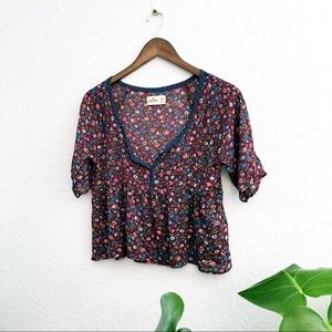 Floral flowy crop
